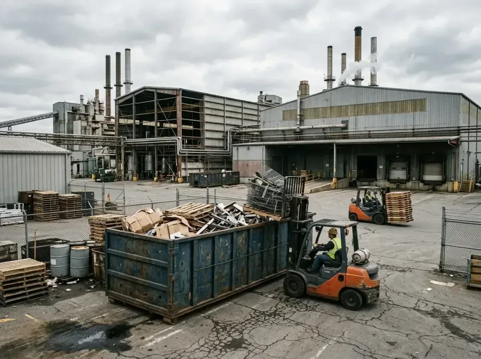 industrial-factory-scrap-conta-003 — frequently asked questions, Cheap Roll-off Dumpster Rentals in Elkhart, IN